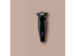 Máquina de barbear recarregável CIEN BEAUTY com indicador de bateria em fundo bege.
