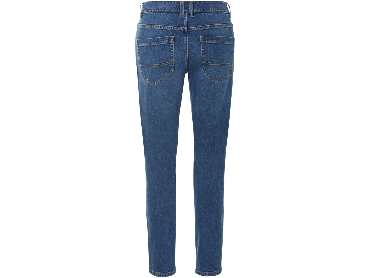 Сини мъжки дънки Esmara Men®, с изглед отзад.