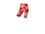 Red women's athletic shorts.