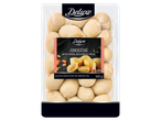 Gnocchi Deluxe congelados com recheio de queijo e salmão (500g).