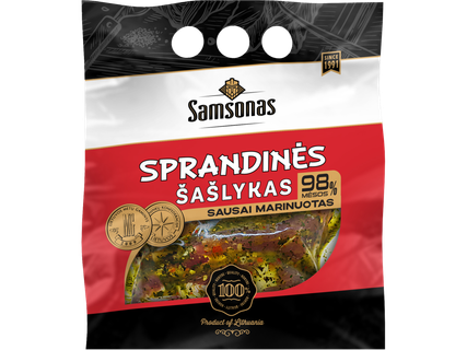 Sausai marinuotas sprandinės šašlykas