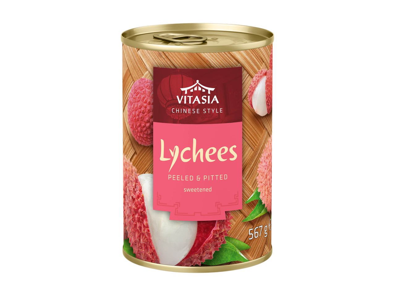 Litchi sbucciati e denocciolati