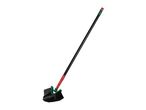 V-shaped broom with long handle