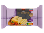 Milbona Selection Brit Cheddar sajt, 200g-os csomagolás.