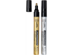 crelando® paint markers in gold and silver