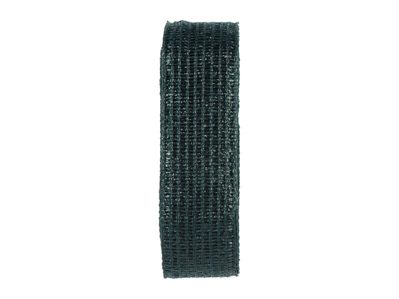 Roll of dark green garden netting for shading or fencing