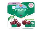 Milbona Proviact cherry yogurt: fat-free, no added sugar, high protein.