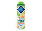 Fles multivruchten siroop met 0% suiker en 0% calorieën.