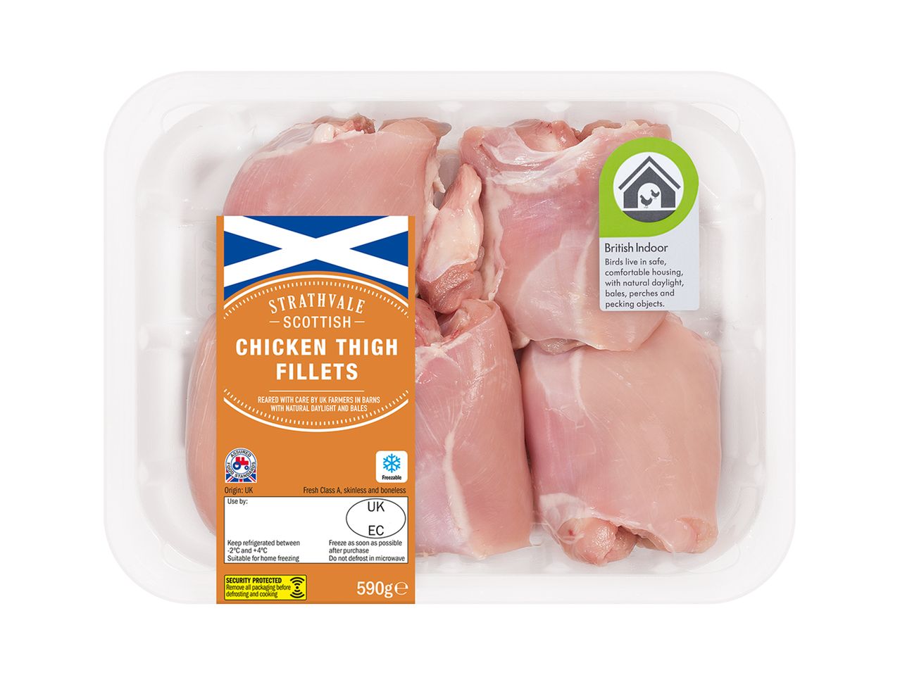 Go to full screen view: Strathvale Scottish Chicken Thigh Fillets - Image 1