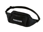 Marsupio nero Parkside con cerniere e fibbia