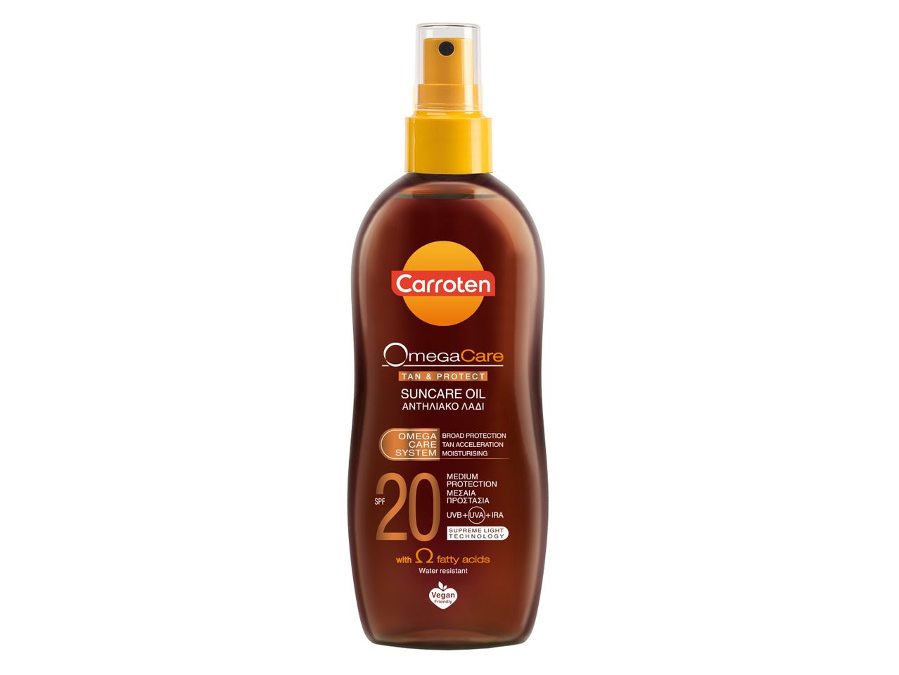 Carroten Αντηλιακό λάδι Omega SPF20