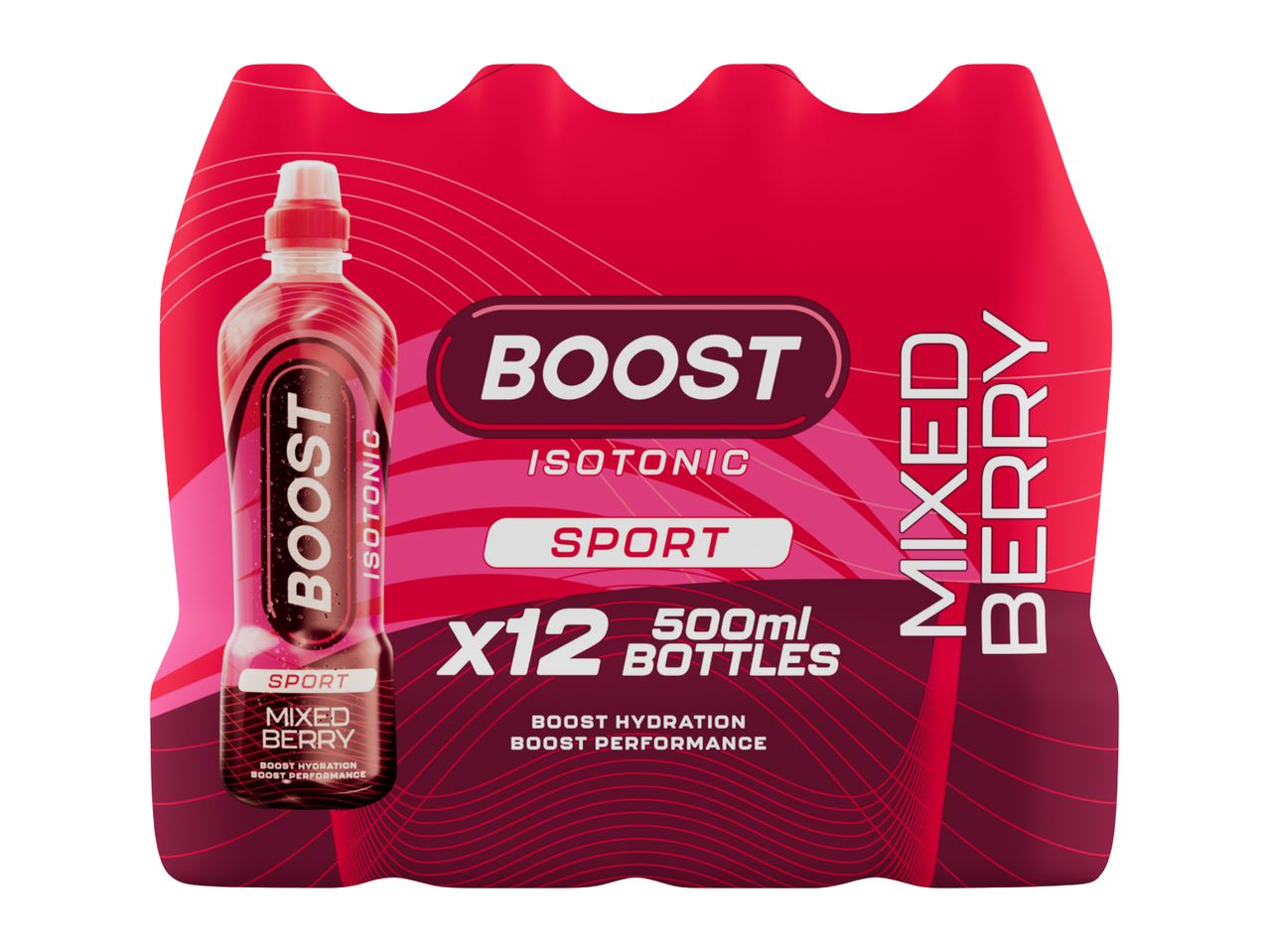 Boost Sport Isotonic Orange 12x500ml