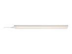 White LED under-cabinet light with a warm glow and an integrated switch.