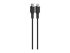 Black TRONIC USB-C to Lightning charging cable