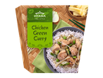 Vitasia Thaise kip groene curry: groene kip curry met rijst.