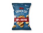 Kims Crunch Cut chips med Læsø Sydesalt og 50% ekstra indhold.