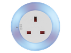 LIVARNO home LED Night Light with a 13A/250V~ socket and color selection.