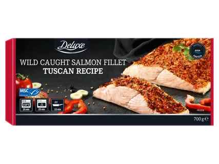 Laukinių lašišų filė