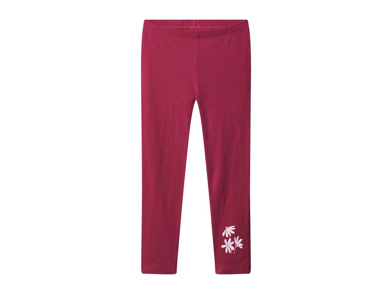 Lupilu Kids' Red Pink Thermal Leggings Pack of