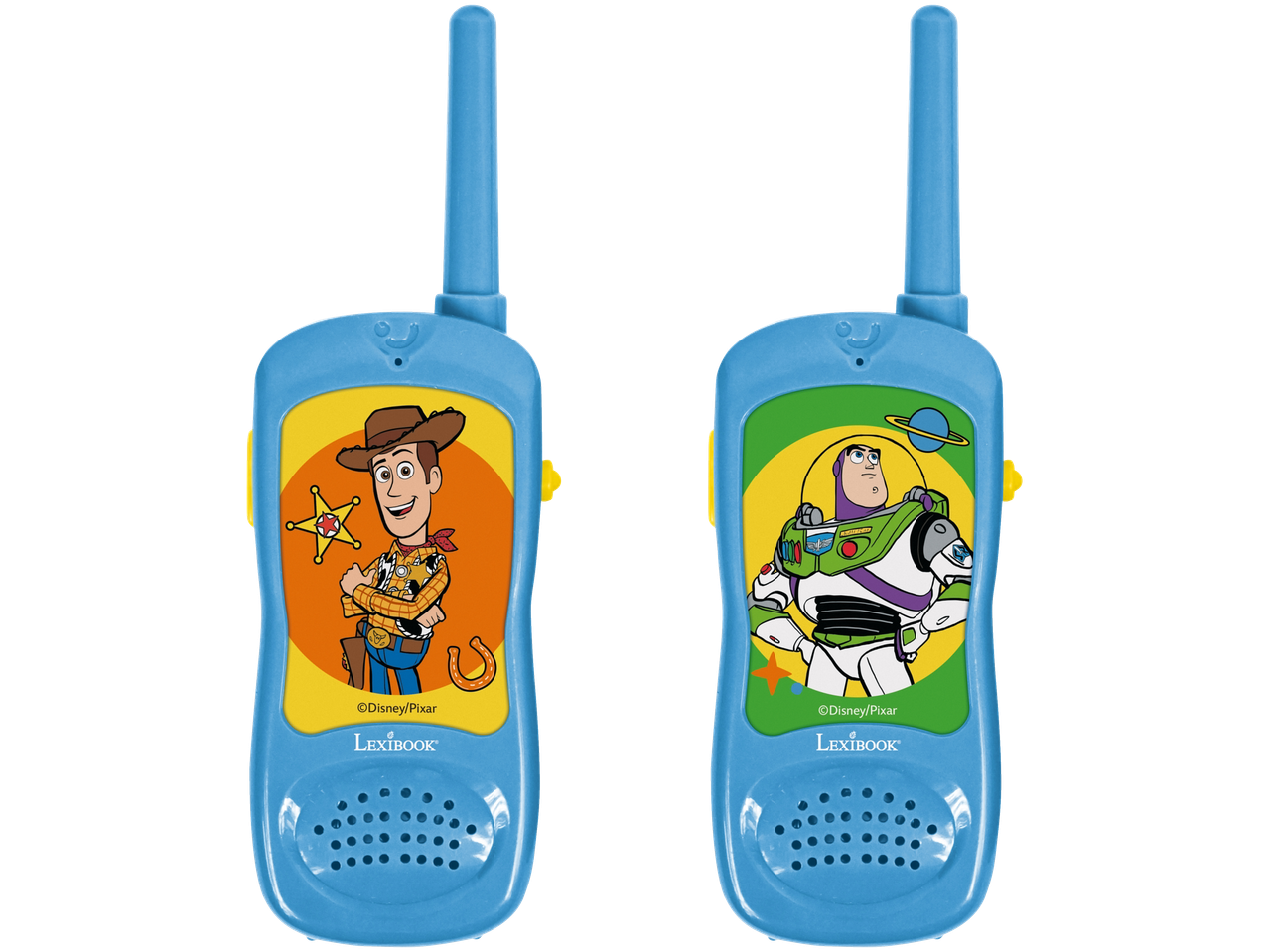 Walkie-talkies Lexibook Toy Story με τον Woody και τον Buzz Lightyear.