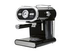 SilverCrest espresso machine with a temperature gauge and steam wand.