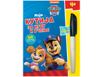 Paw Patrol kutija za igru i učenje sa 50 kartica i flomasterom.