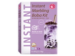 Instant Marbling Boba Kit, Taro smaak, klaar in 15 seconden, met echte boba.