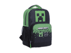 Minecraft-Rucksack mit Creeper-Motiv.