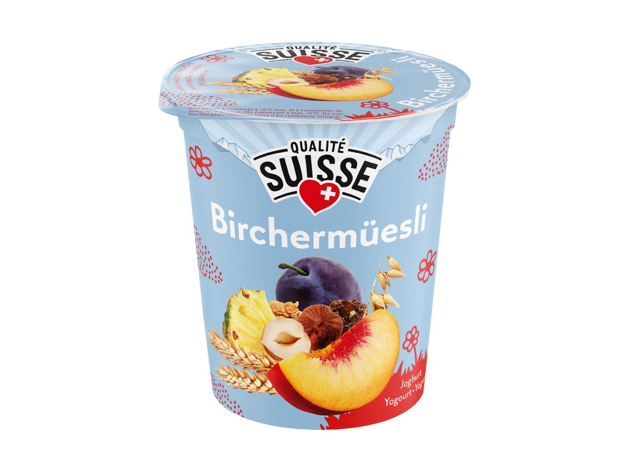 Qualité Suisse Birchermüesli Joghurtbecher