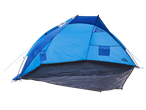 Blue and black Crivit camping tent.