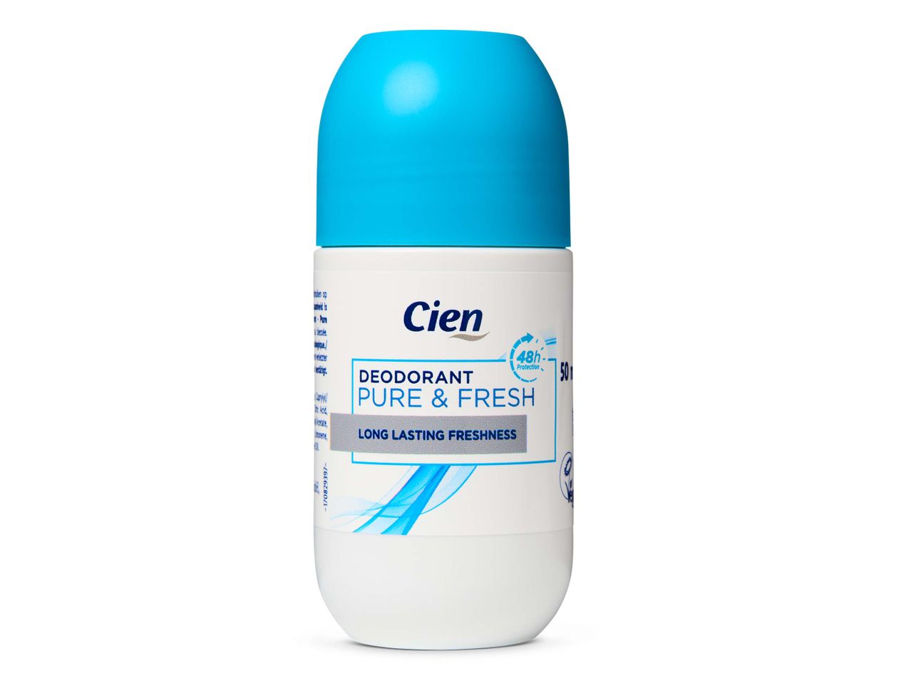 Cien Pure & Fresh deodorant, langdurige frisheid.