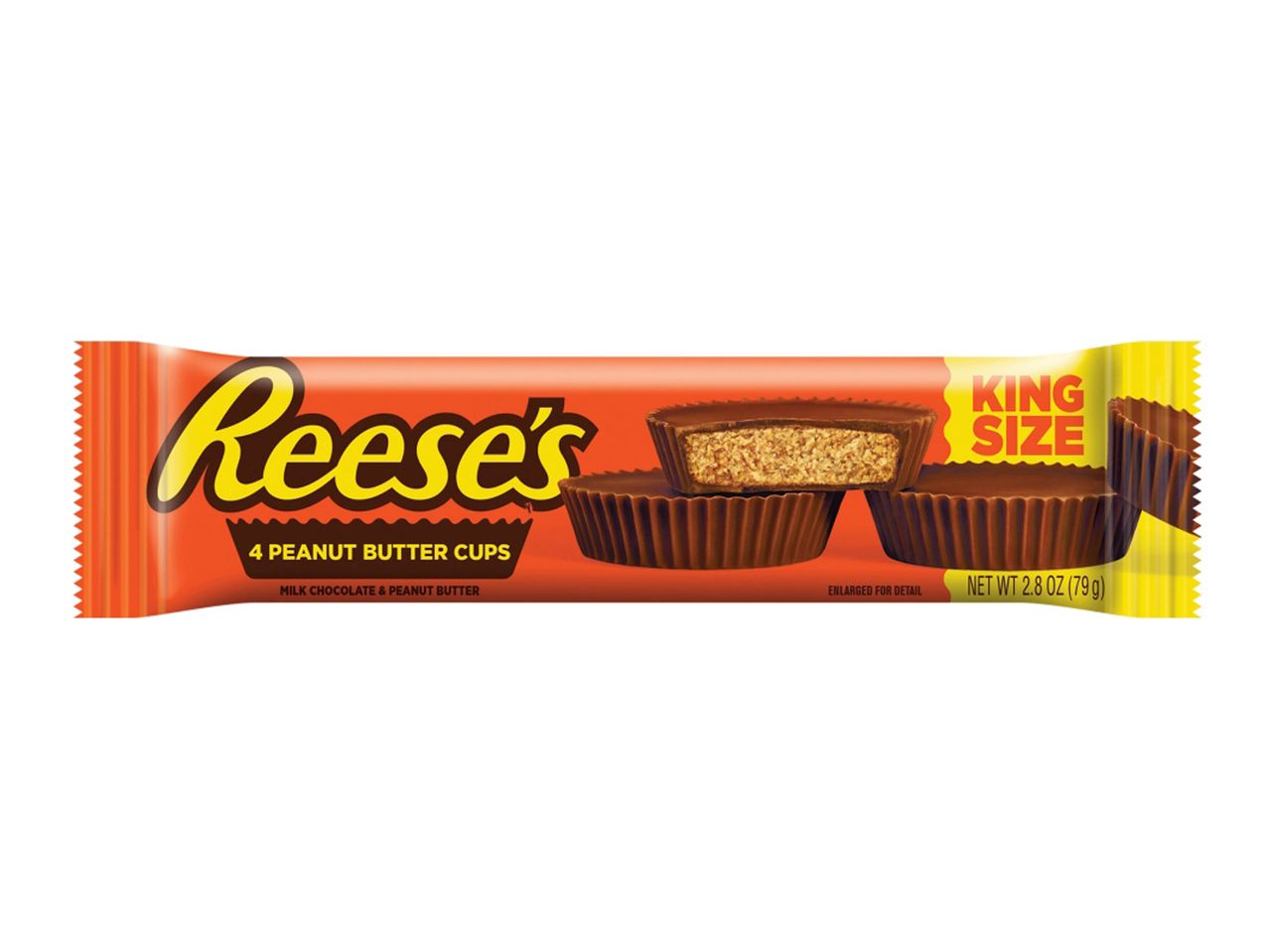 Go to full screen view: Reese's Peanut Butter Cups Kingsize - Image 1