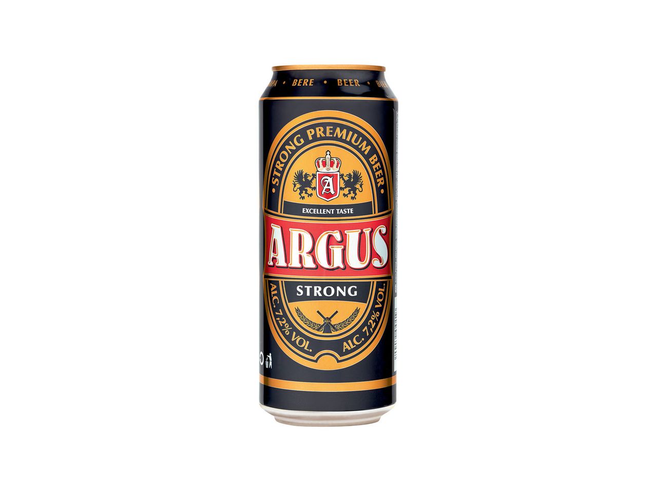 Accesați vizualizarea pe ecran complet: Argus Strong – bere blondă, alc. 7.2% vol. - Imagine 1