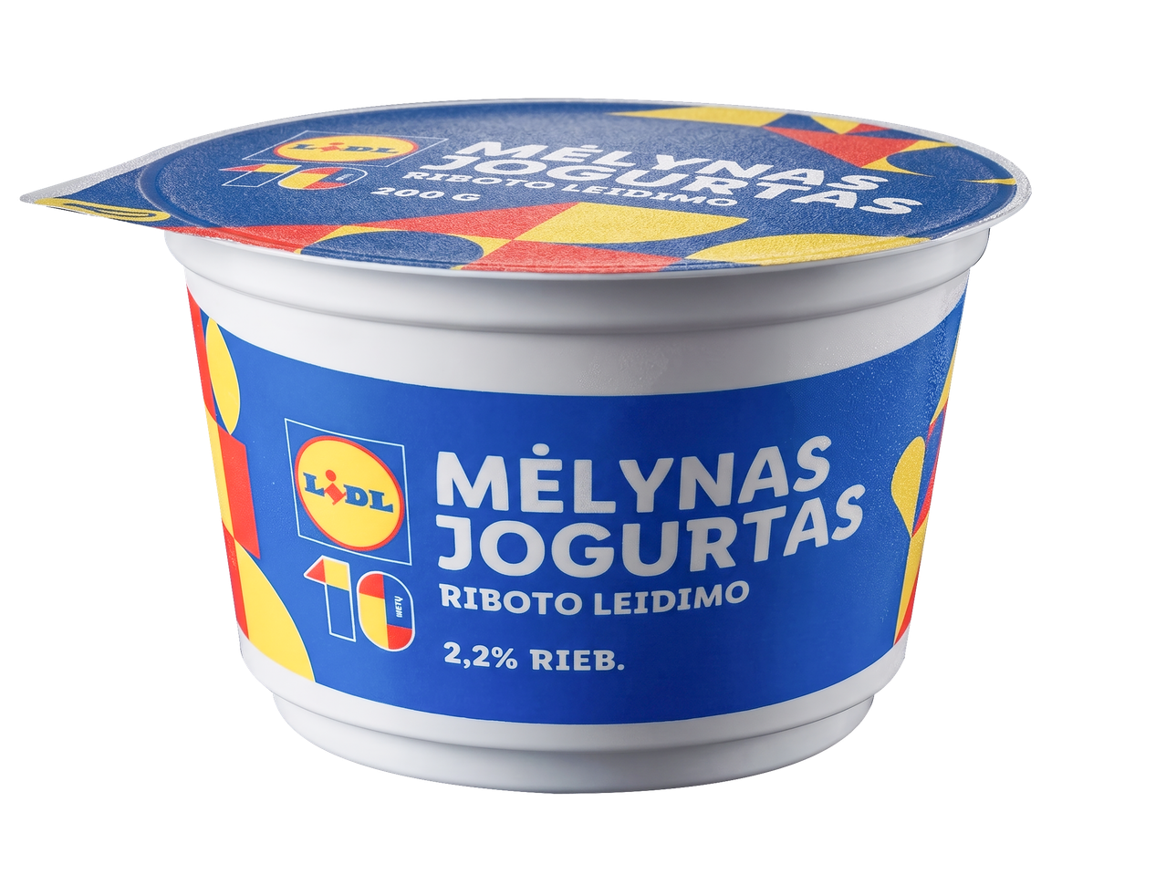 Lidl Mėlynas jogurtas, riboto leidimo, 200g, 2,2% riebumo