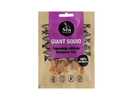 Vytintos kalmaro filė juostelės