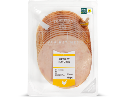 Kipfilet naturel of gerookt