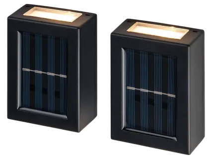 Napelemes LED-falilámpa