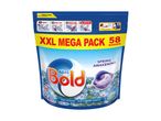 XXL Bold All in 1 laundry detergent, 58 washes, Spring Awakening scent.