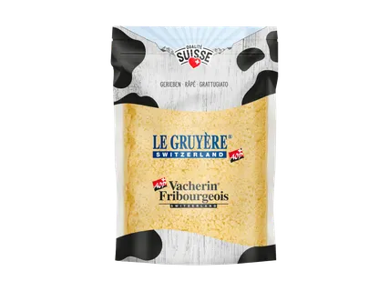 QUALITÉ SUISSE Le Gruyère e Vacherin Fribourgeois
