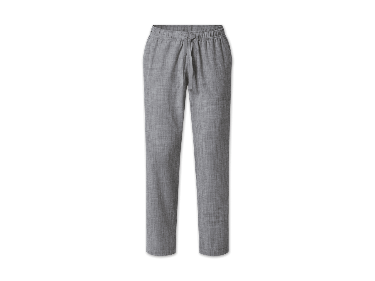 Graue Freizeithose mit Kordelzug