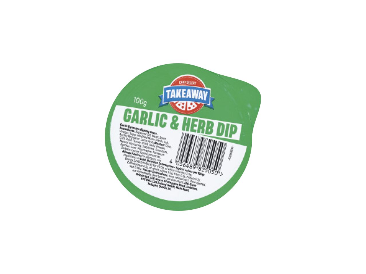Takeaway Garlic & Herb Dip, 100g.