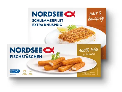 Nordsee Fischstäbchen/Schlemmerfilet