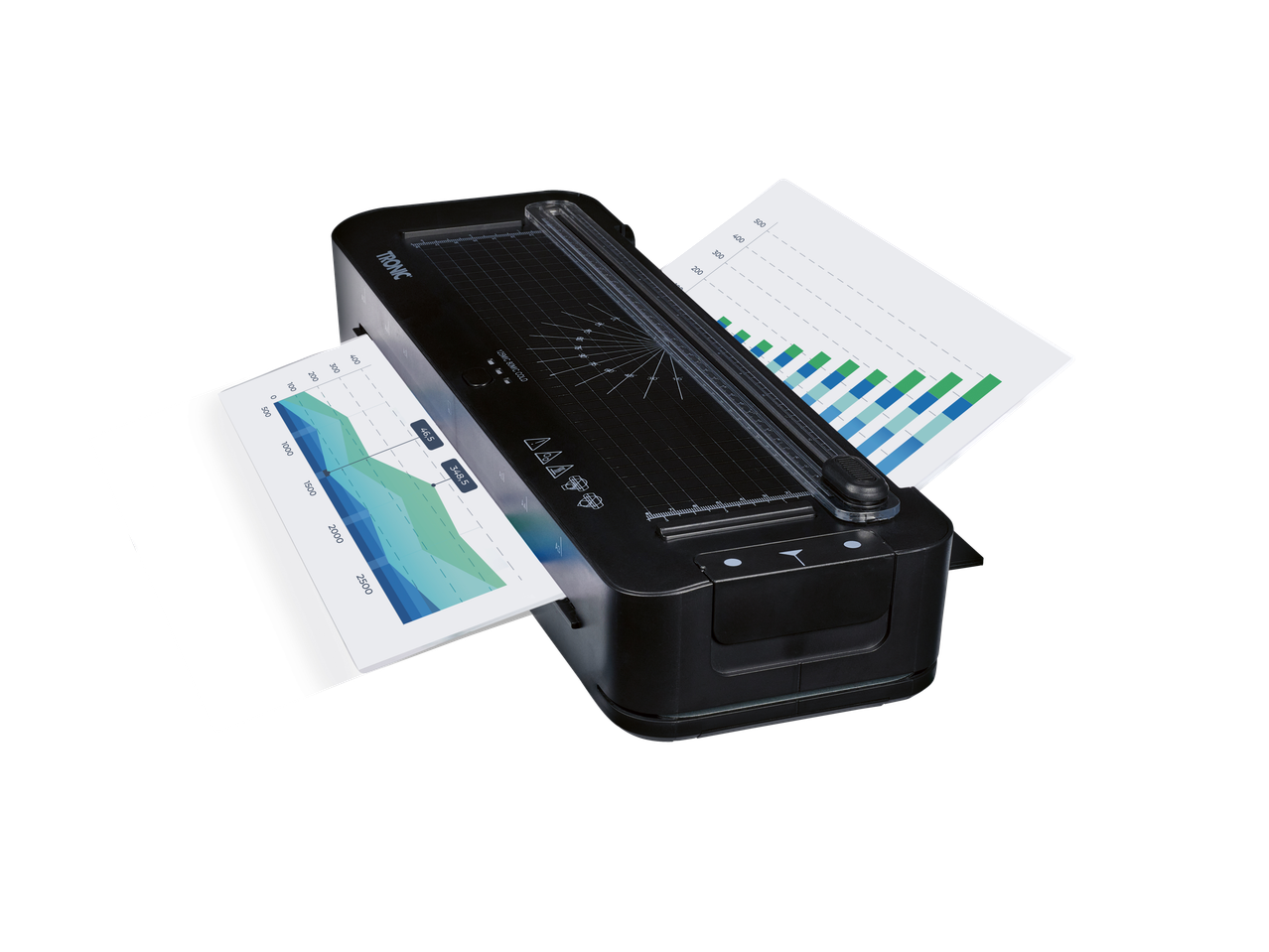 Laminator Tronic cu folii A3, A4 și A5 și diagrame