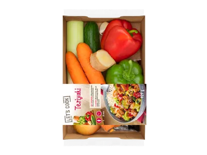 Boîte repas teriyaki