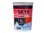 Milbona Skyr aardbeiyoghurt, IJslandse stijl, rijk aan proteïne.