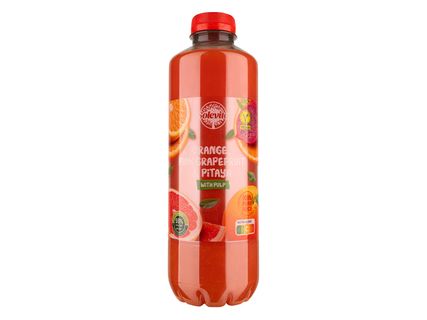 Narancs-grapefruit-sárkánygyümölcs gyümölcslé