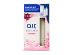 Air Wick Mini Spray Zen Flower: Starterset met apparaat en twee navullingen.
