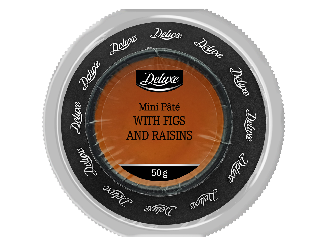 Deluxe minipasteet viigimarjade ja rosinatega, 50g
