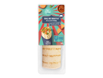 Burrito de porc effiloché avec instructions de cuisson et poids de 300g.