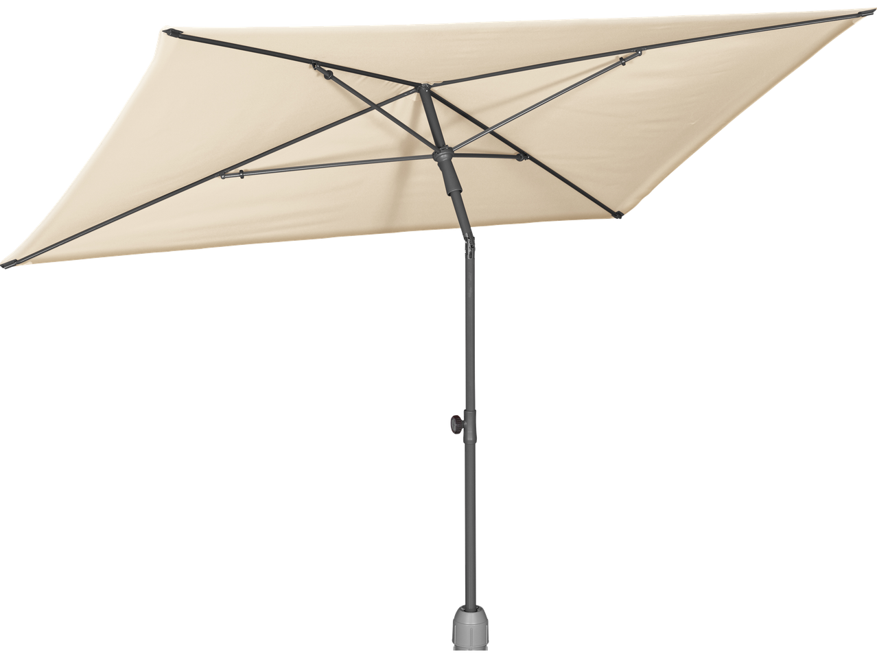 LIVARNO baštenski suncobran bež boje sa metalnom konstrukcijom